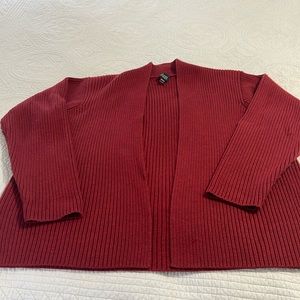 Eileen Fisher Ribbed Merino Wool Sweater